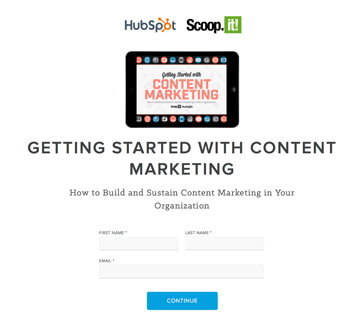 We recently gave content co-creation a spin ourselves with this new ebook we’ve just co-published with Hubspot.