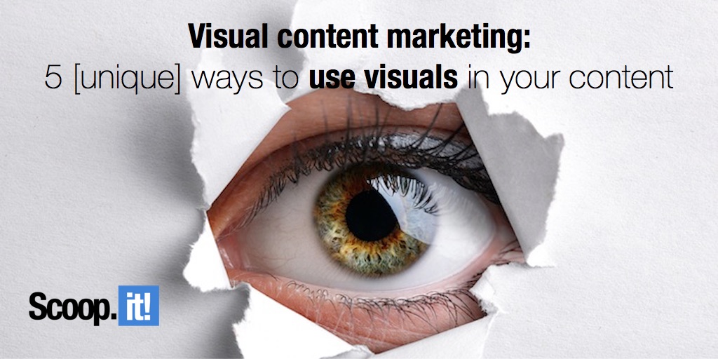 5 unique ways to use visuals in your content