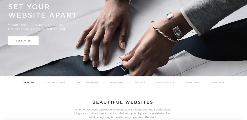 5 core tenets of clean web design squarespace