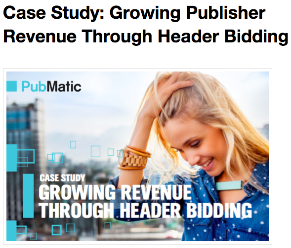Case study by pubmatic