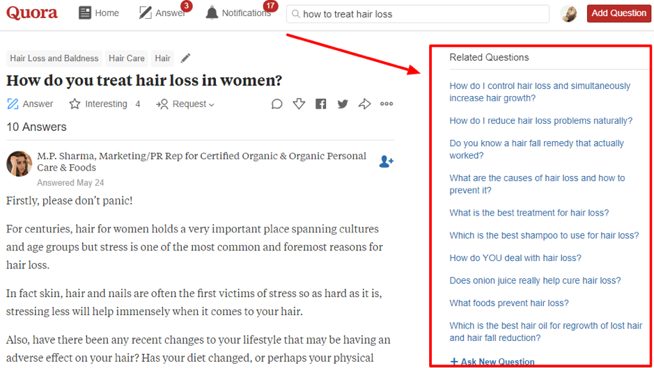 quora related questions