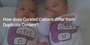 Duplicate content twins