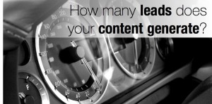 How many leads does your content generate