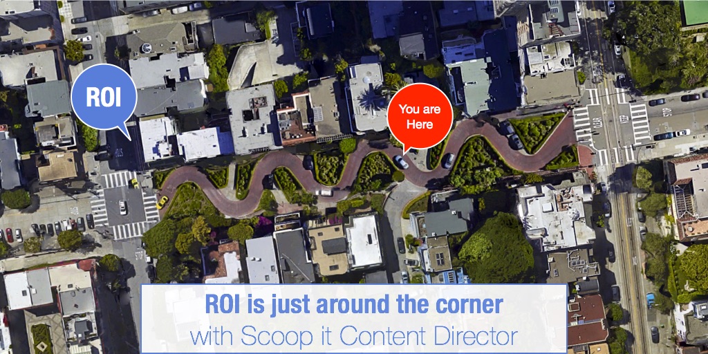 ROI is just around the corner with Scoop it Content Director