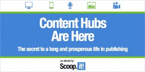 Content hubs are here - the secret to a long and prosperous life in publishing - ebook by scoopit and barry feldman