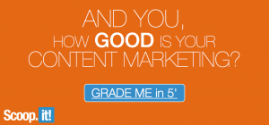 content marketing roi grader CTA calculate your score
