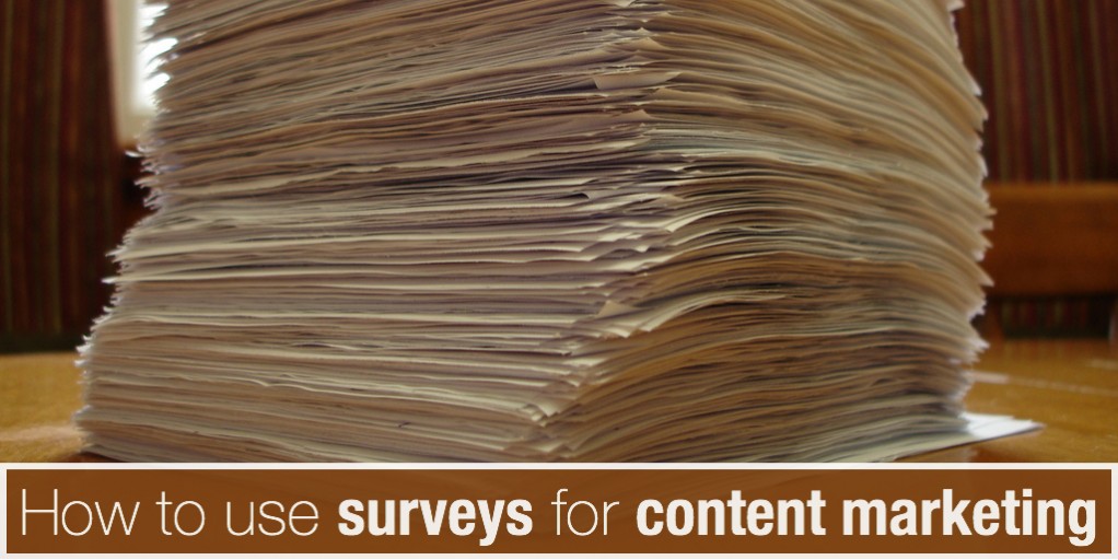 How to use surveys for content marketing