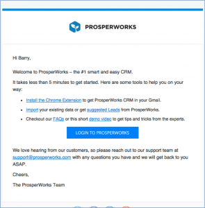 2 ProsperWorks transaction