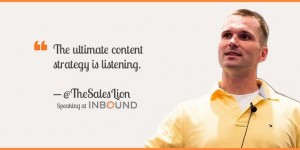 The ultimate content strategy is listening Marcus Sheridan