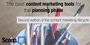 best content marketing tools for the planning phase of the CM lifecycle