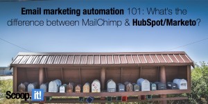 email marketing automation difference between MailChimp and HubSpot and Marketo