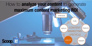 how to analyze your content to generate maximum content marketing ROI phase 5 content marketing lifecycle
