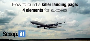 how to build a killer landing page