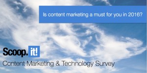 content marketing and technology survey