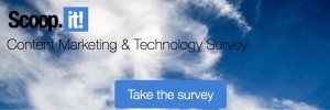 content marketing and technology survey CTA