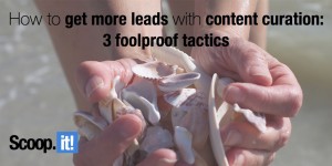 how to get more leads with content curation 3 foolproof tactics