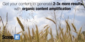 get your content to generate 2-3x more results with organic content amplification
