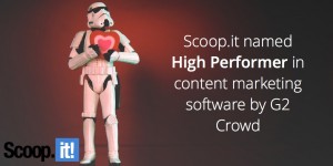 Scoop.it ranks as High Performer in content marketing software for summer 2016 by G2Crowd