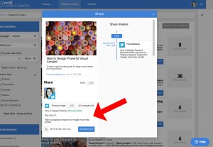 how to share and add commentary to curated content found with Content Director's research content feature