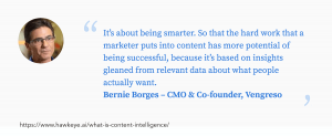 not just more data - more actionable insights