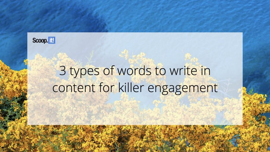 3 Types of Words to Write in Content for Killer Engagement