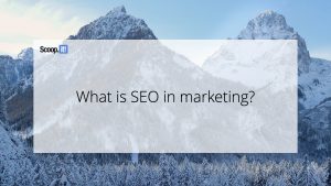 What is SEO in marketing?