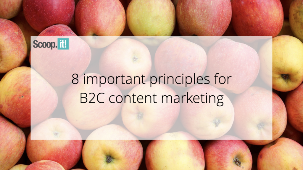 8 Important Principles for B2C Content Marketing