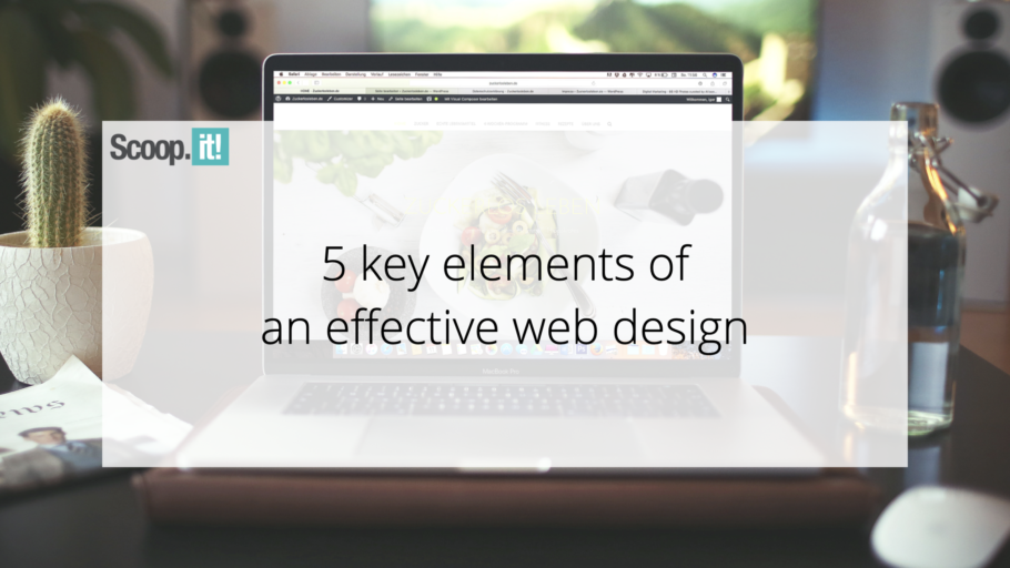 5 Key Elements Of An Effective Web Design